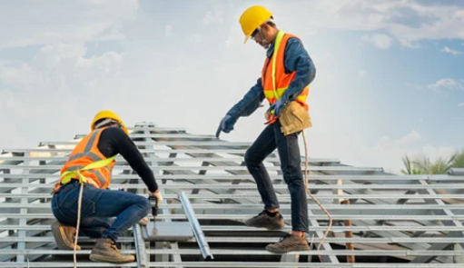 contractors working on a roof